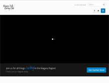 Tablet Screenshot of niagarafallscurling.ca